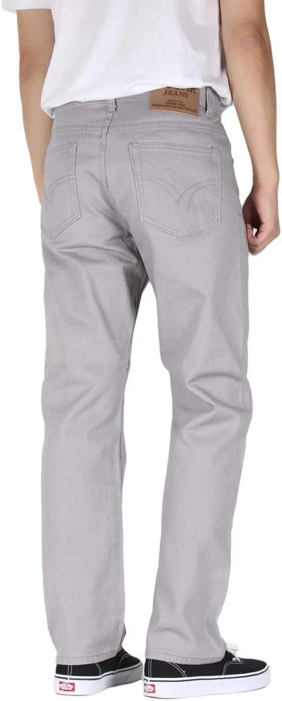 AIRNINE Men's Regular Fit Straight Leg Jeans 9 Colors