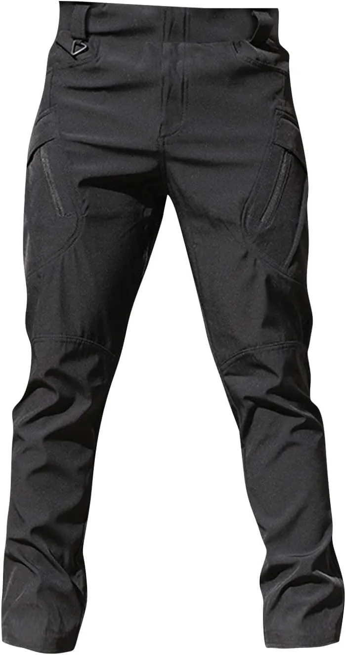 Cargo Work Pants for Men Stretch Flex Camo Tactical Pants Military Waterproof Lightweight Hiking Pants with Pockets