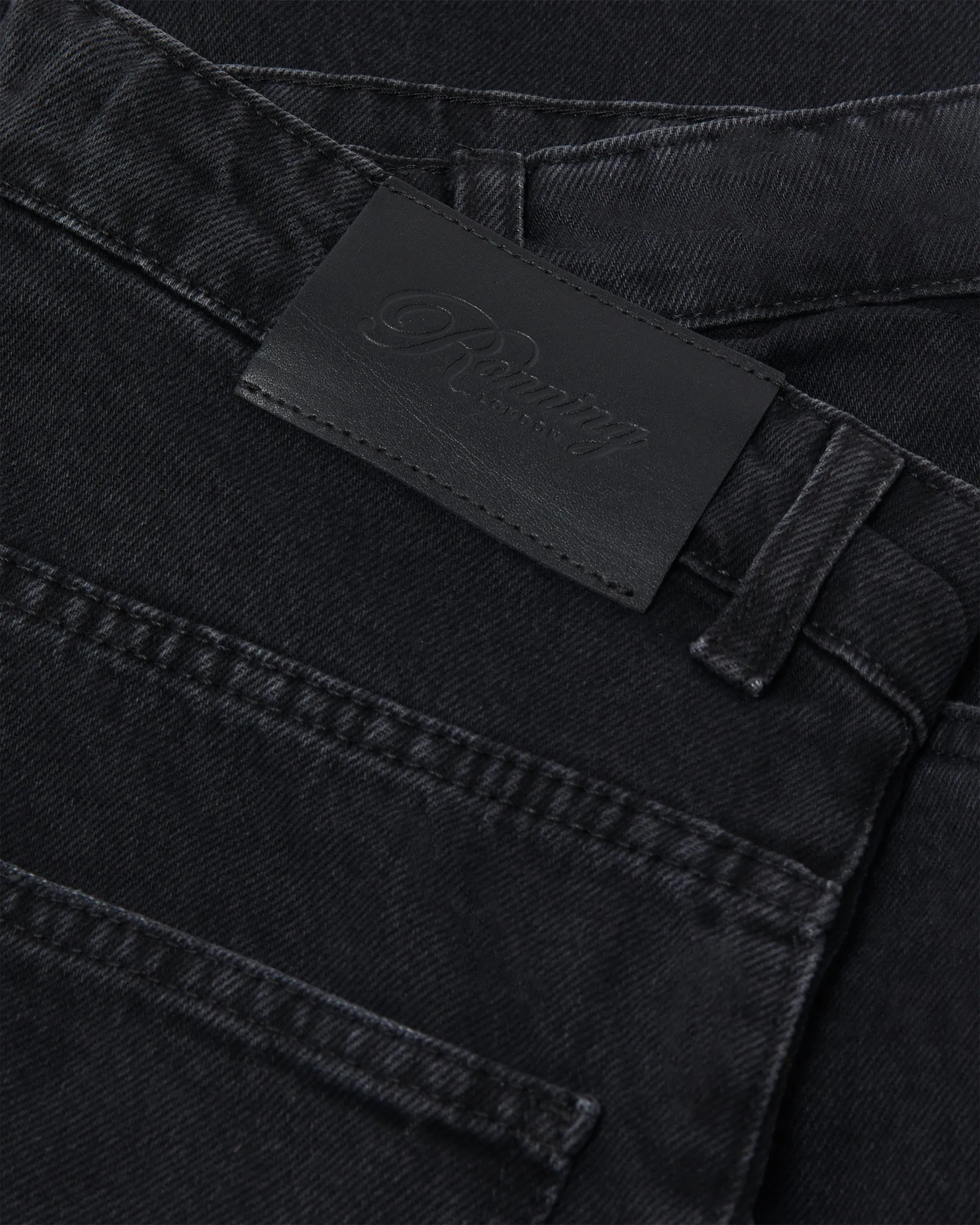 Carpenter Short - Washed Black