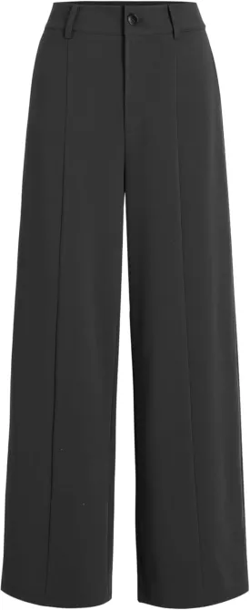 CIDER Solid Wide Leg Trousers