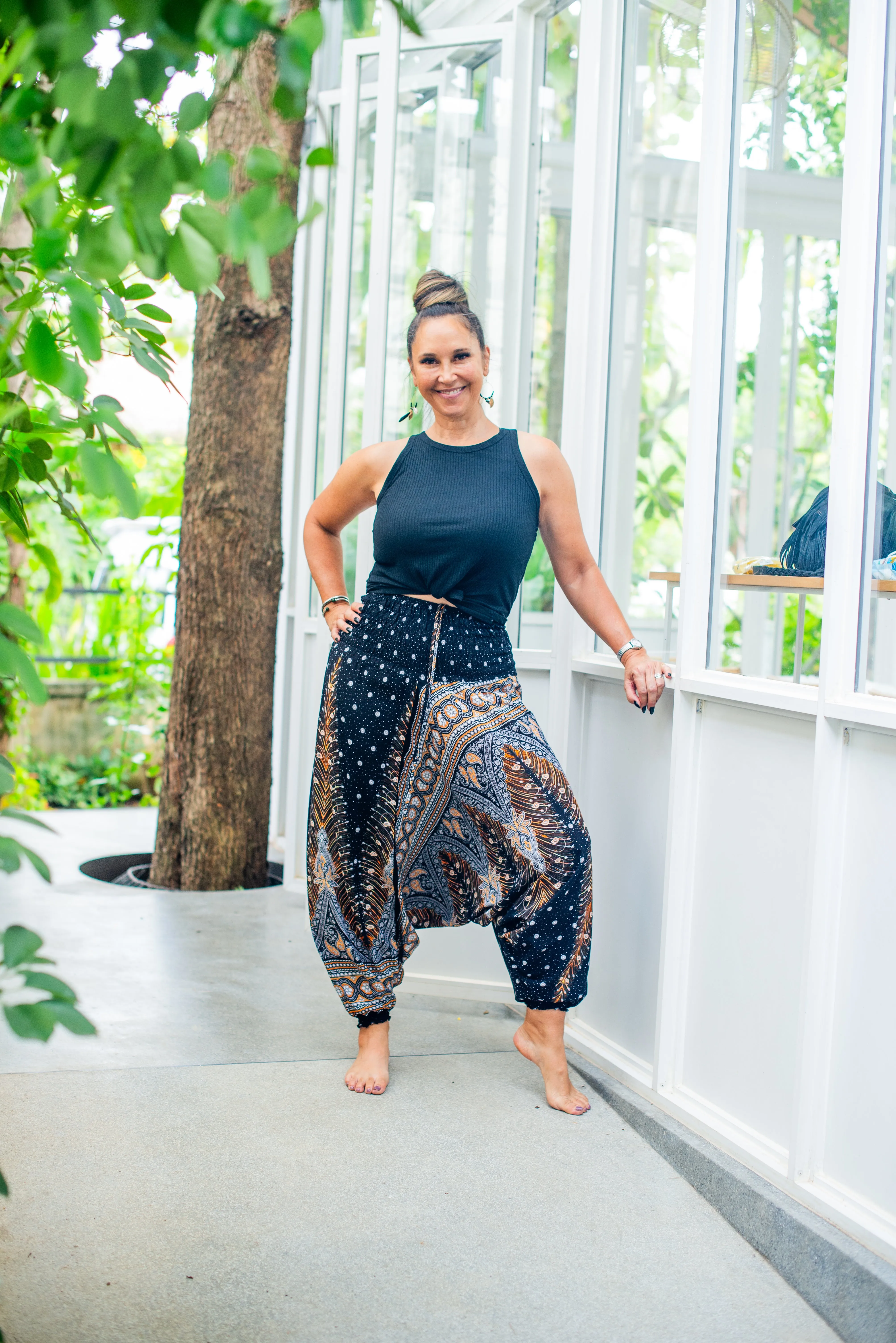 Feather Love Harem Pants