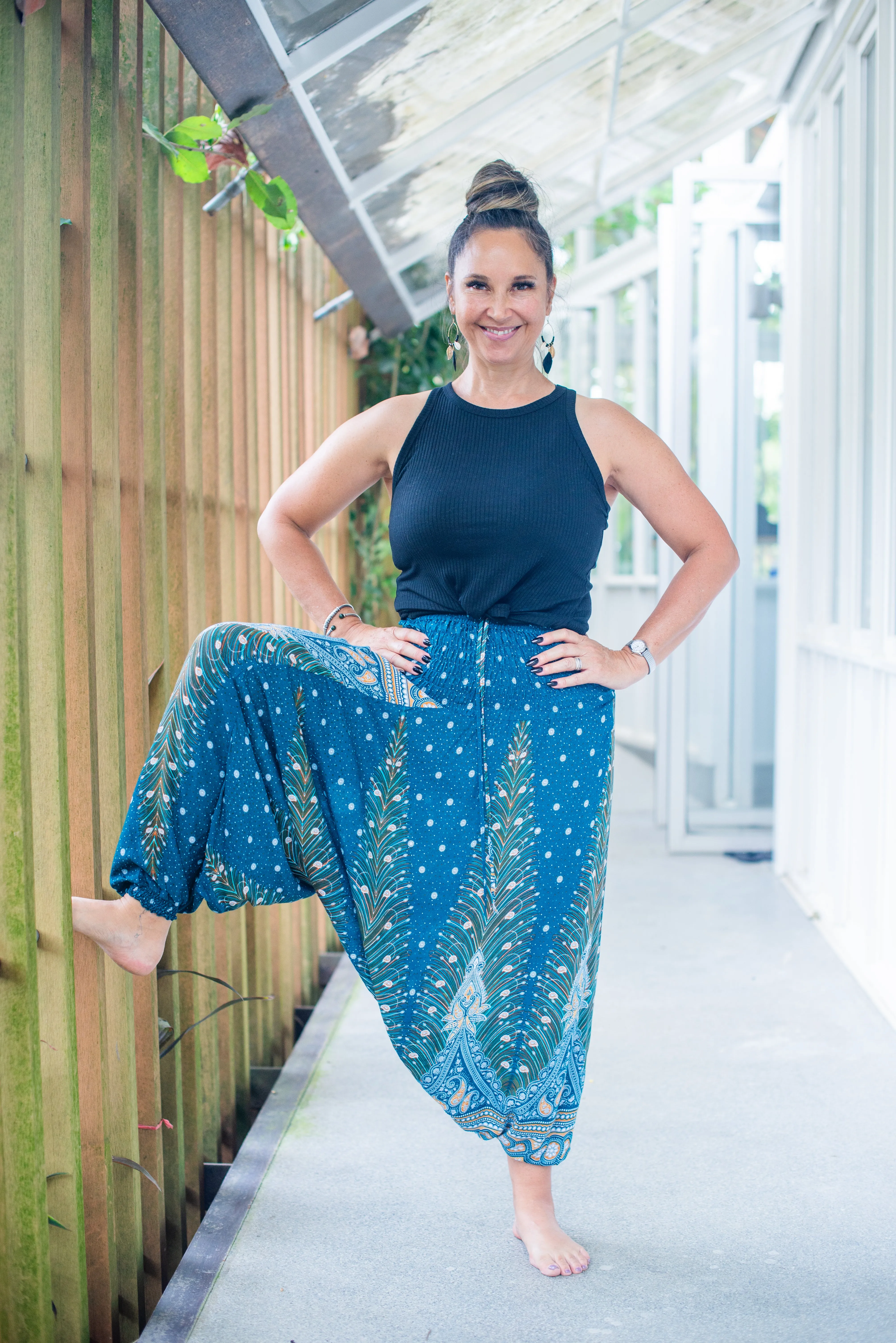Feather Love Harem Pants