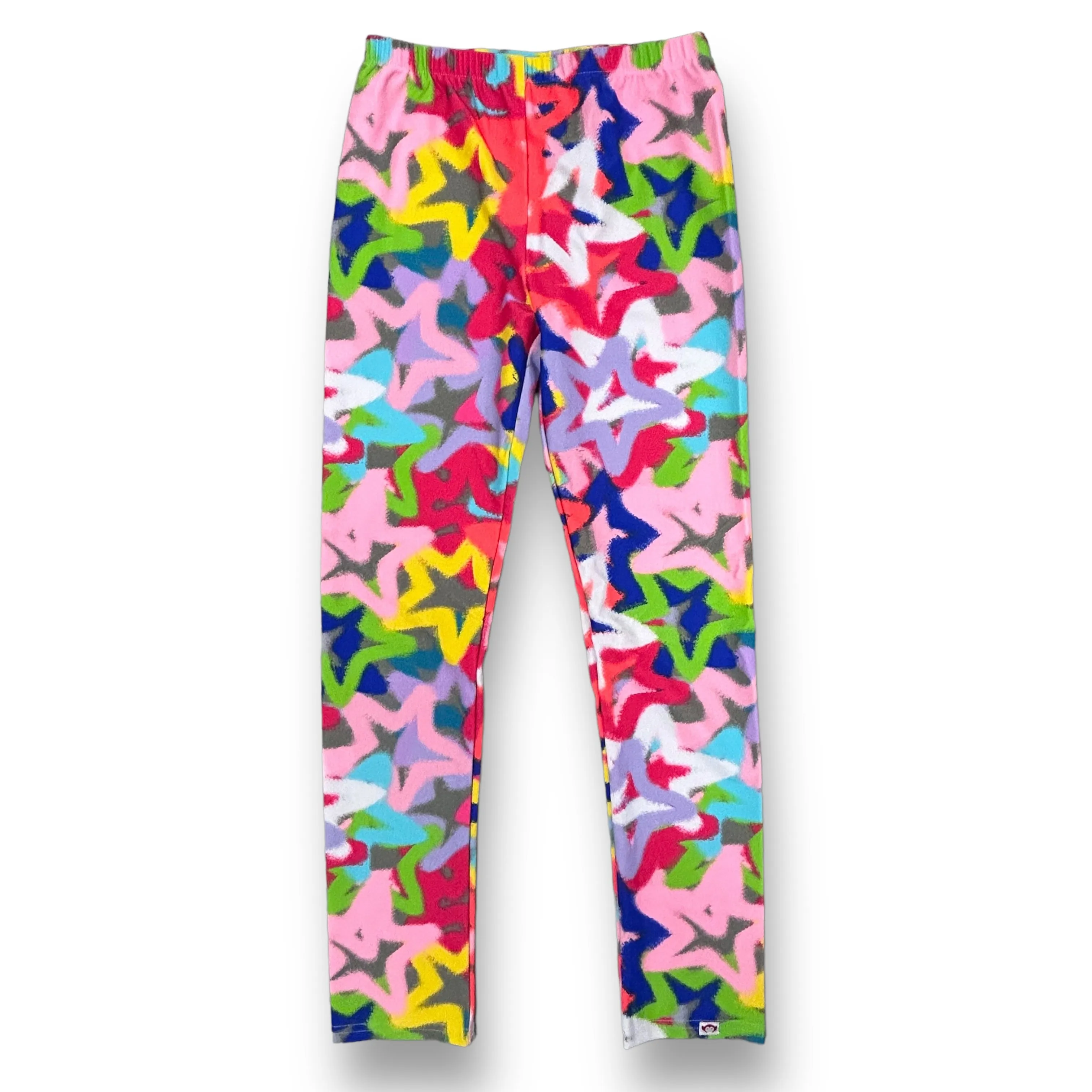 Girls Appaman Size 12 Multi-Color Spandex Star Print Leggings