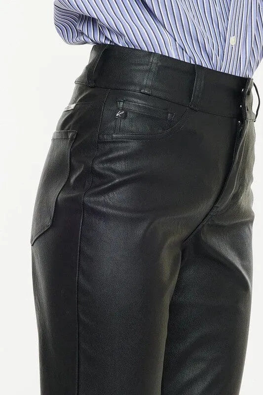 HIGH RISE SKINNY STRAIGHT-KC2075BK