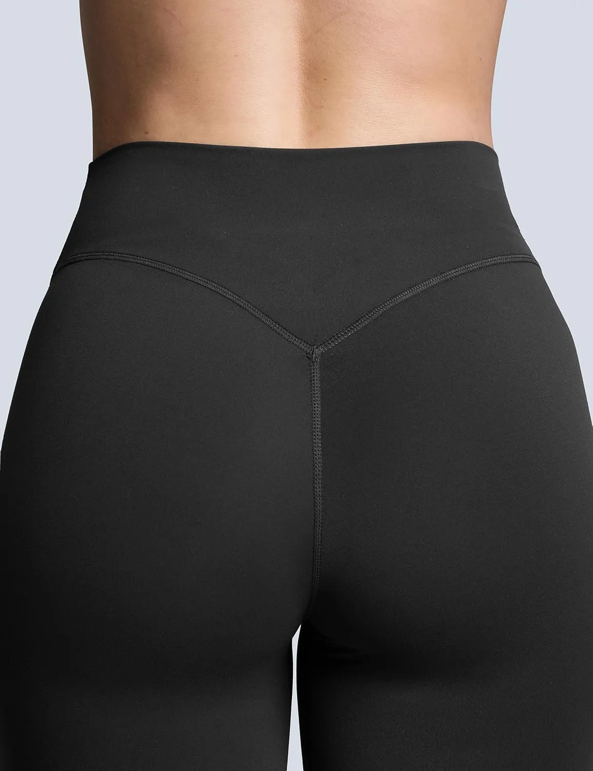 Olmlmt No Front Seam Workout Leggings for Women Tummy Control Butt Lifting Leggings Buttery Soft Gym Yoga Pants