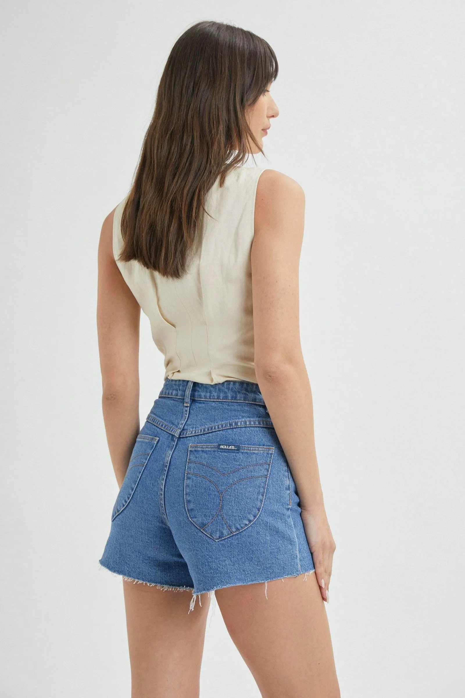 ROLLAS Original Denim Short - New York Blue