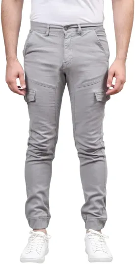 Soroor Cargo Joggers for Men - Slim Fit Cuffed Cargo Pants, Stylish Joggers for Men | Pique Stretch Cotton Mens Jogger