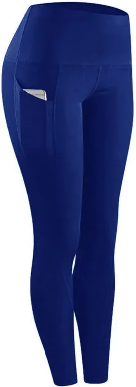 Women's Yoga Pants High Waist Tummy Control Running Leggings Butt Lift Workout Stretch Thermal Leggings with Pocket